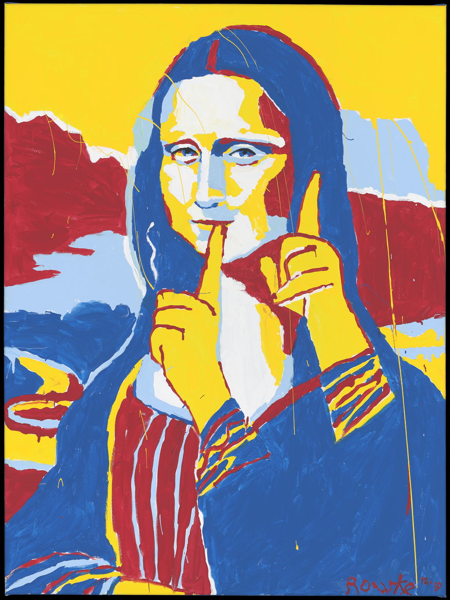 Nancy Rourke, "Mona Lisa Deaf Revisited"