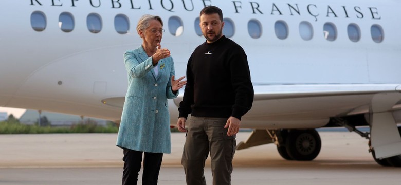 Zełenski z wizytą we Francji. Spotka się z Macronem