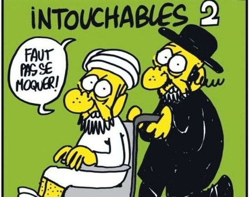 kada je danski list bio na udaru, "Šarli ebdo" je objavio spornu karikaturu, dok je nakon tragedije u Parizu, "Jiland-Posten" odbio da objavi satirčne crteže francuskih karikaturista