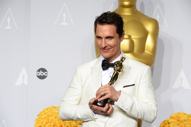 Matthew McConaughey z Oscarem za rolę w filmie 'Witaj w klubie'