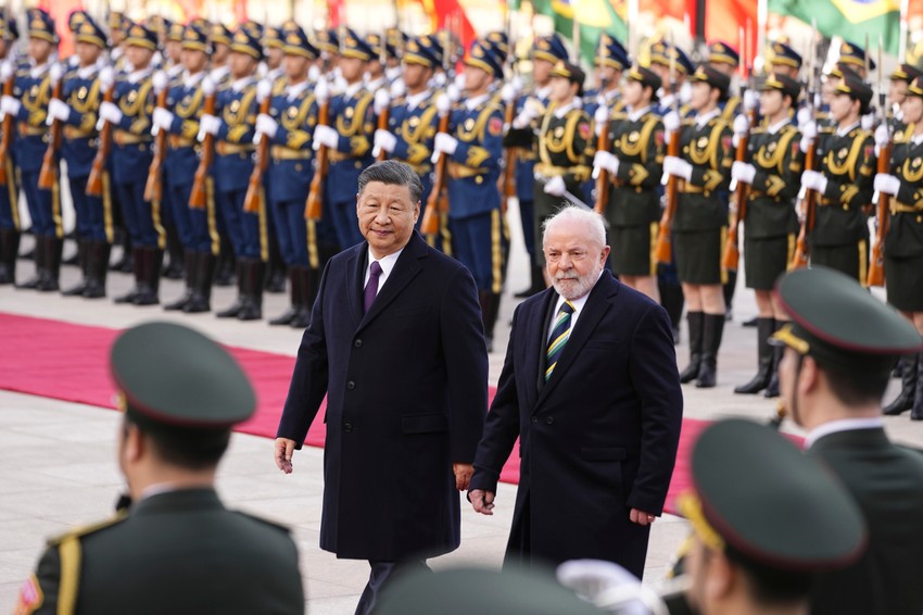 Si Đinping i Lula da Silva u Pekingu