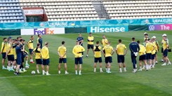 EURO 2021. UEFA nakazała zmianę grafiki na koszulkach piłkarzy Ukrainy