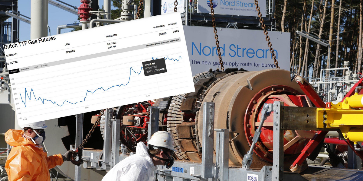 Rosja wstrzymała dostawy gazu gazociągiem Nord Stream, tłumacząc się kwestiami technicznymi.