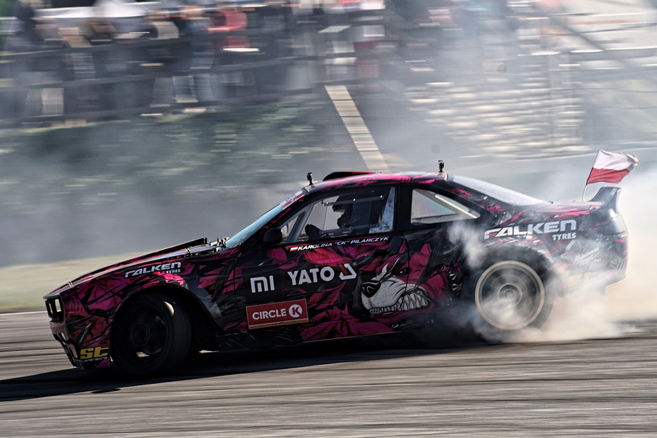 Karolina Pilarczyk na King of Europe Drift 2018 