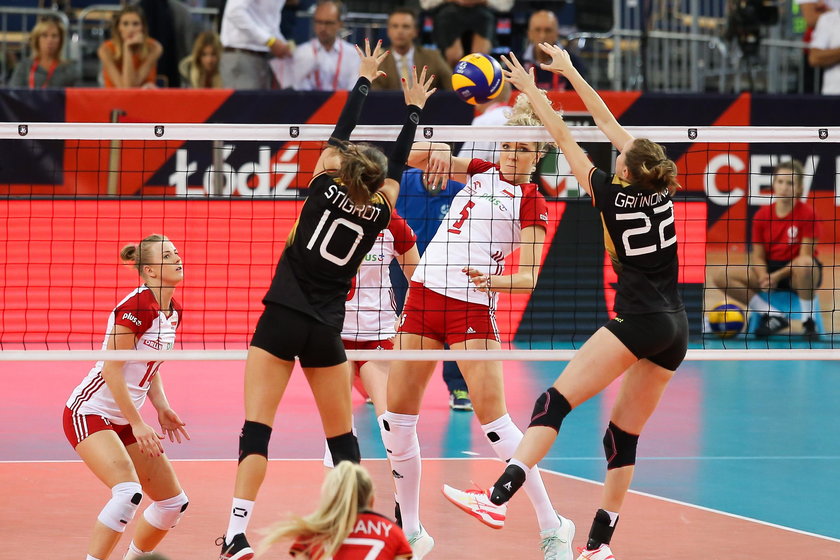 Polskie siatkarki wygrały z Niemkami 3:2 w ćwierćfinale mistrzostw Europy