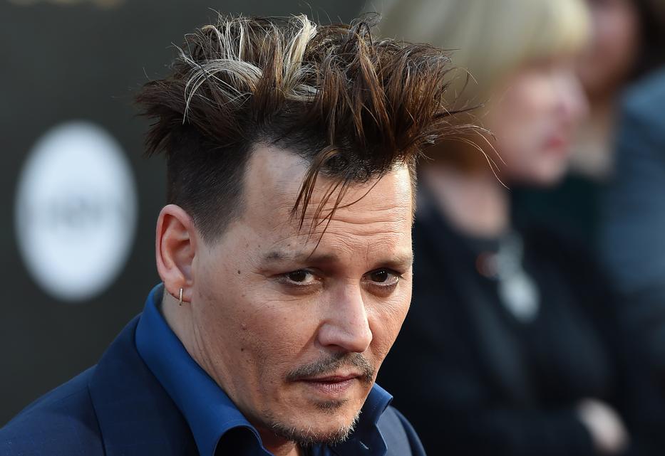 Johnny Depp erre a felvételre biztosan nem lesz büszke /Fotó:AFP