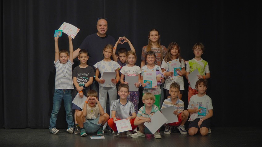 Dete odrasta u našoj umetničkoj kući, okružen kulturom i interesantnim kulturno-obrazovnim sadržajem - kaže Dragan Marić, direktor DKCB