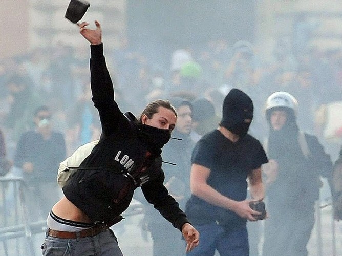 Na ulicach Rzymu doszło do zamieszek