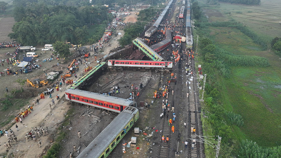 Katastrofa kolejowa w Indiach, 3 czerwca 2023 r.