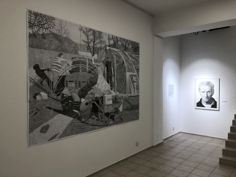 Izloženi radovi Aleksandra Bajunovića i Predraga Đukića