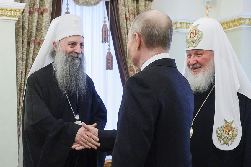 Putin i Patrijarh Porfirije
