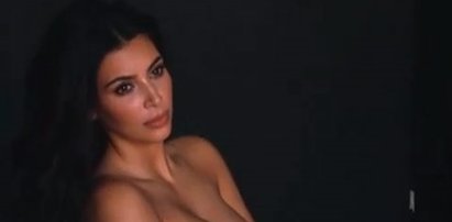 Jest gorąco! Kim Kardashian pozuje zupełnie nago