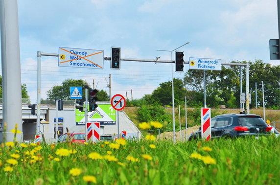 prace na skrzyżowaniu ul. Niestachowskiej, Żeromskiego i św. Wawrzyńca fot. PIM