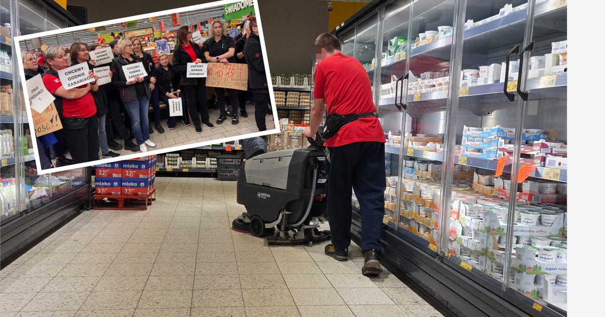 Strajk ostrzegawczy w Kauflandzie to dopiero początek? Związkowcy mówią wprost, co dalej