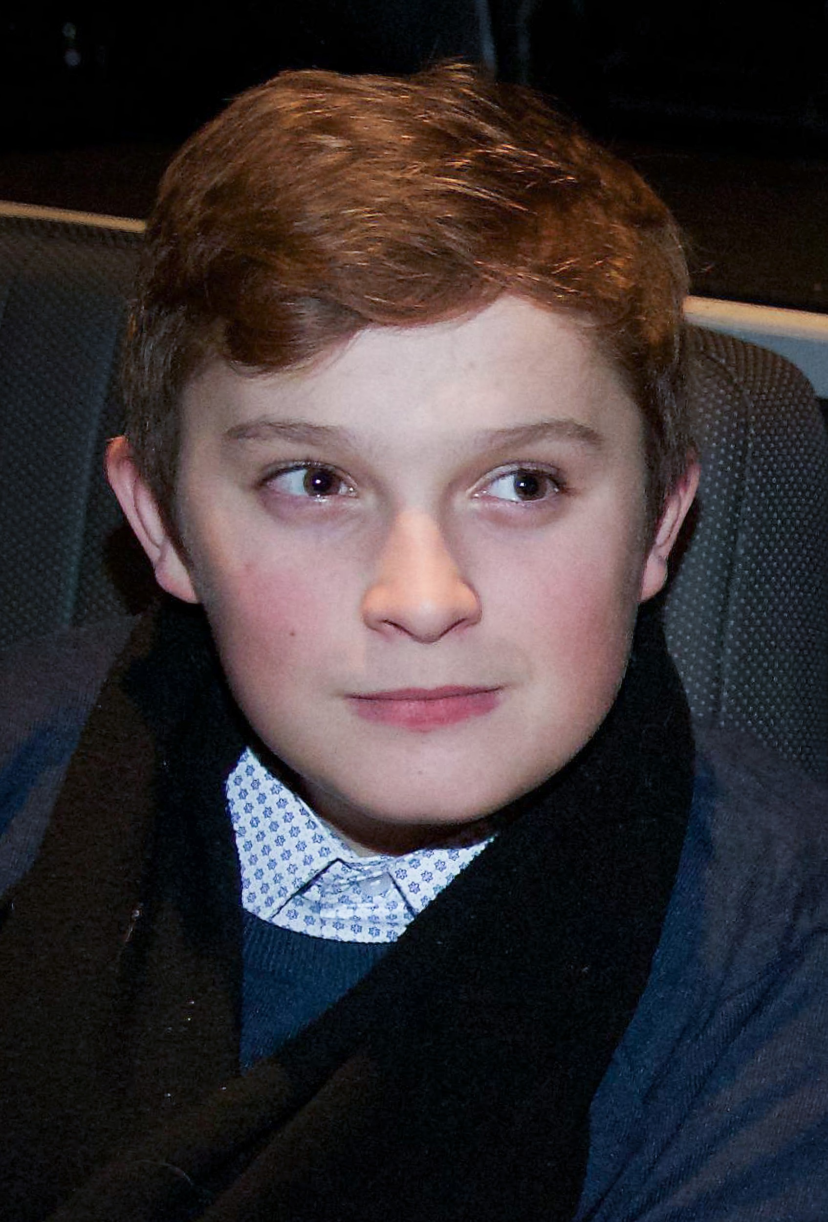 Clément Vandenkerckhove v detstve.