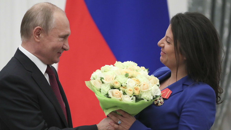 Władimir Putin i Margarita Simonian w 2013 r.