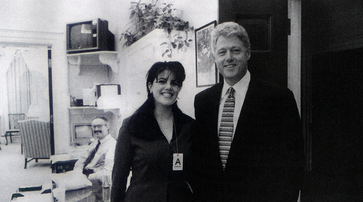 Bill Clinton és Monica Lewinsky / Fotó: Northfoto