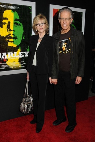 Jane Fonda z przyjacielem