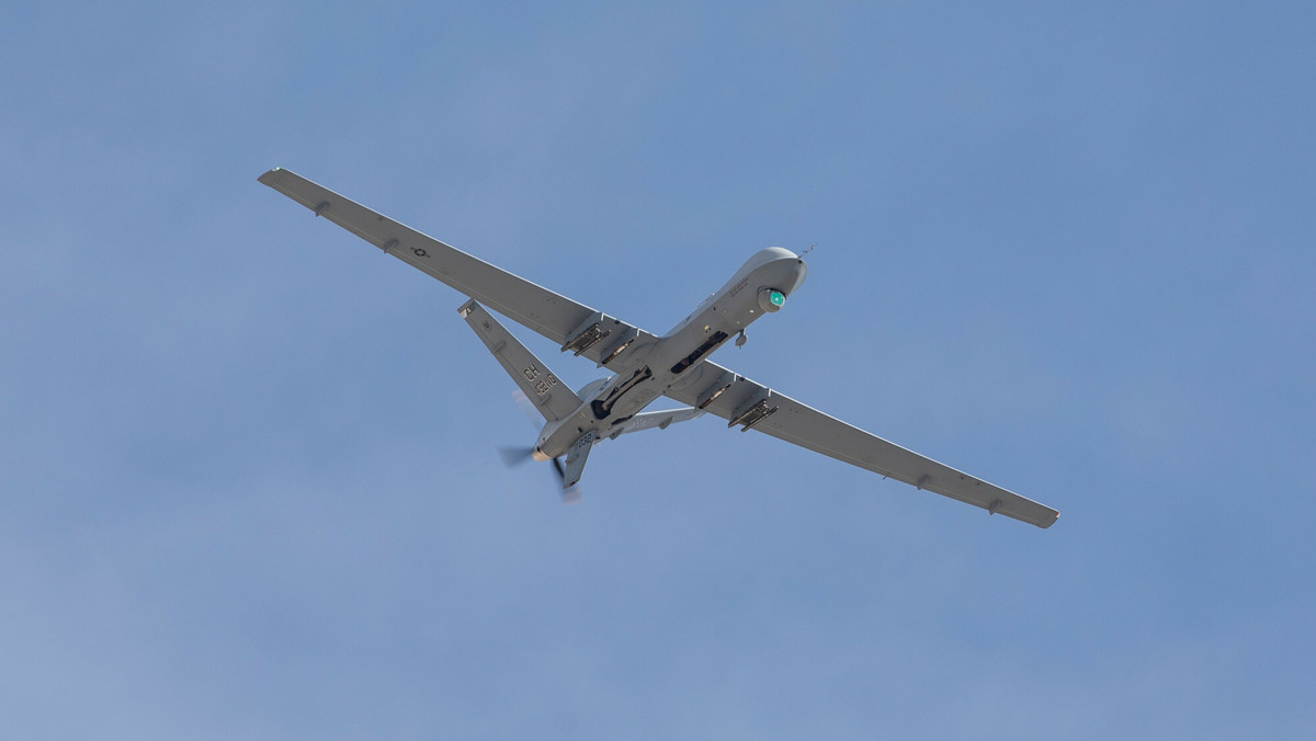 Rosjanie zakłócili lot amerykańskiego drona? Wojsko zdradza szczegóły