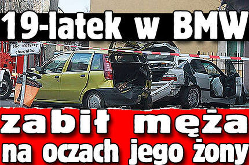 19-latek w BMW zabił męża na oczach jego żony. ZDJĘCIA OD 18 LAT