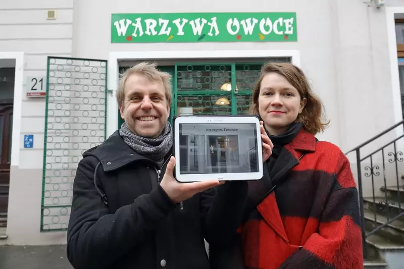 Gdańska Szkoła Szyldu: Jakub Knera i Natalia Koralewska / fot. Grzegorz Mehring, gdansk.pl