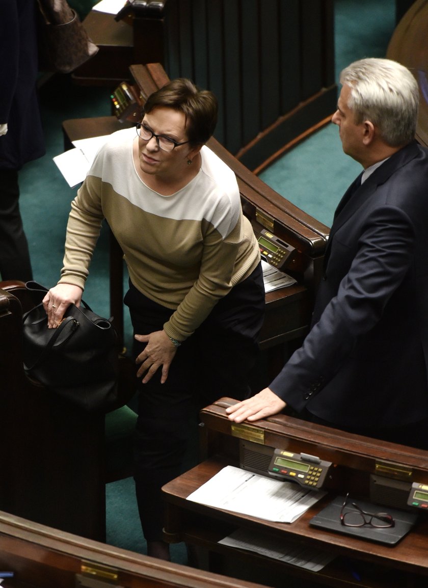 Ewa Kopacz, była premier i była przewodnicząca PO