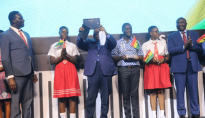 Nana-Addo launched tablets for high school students