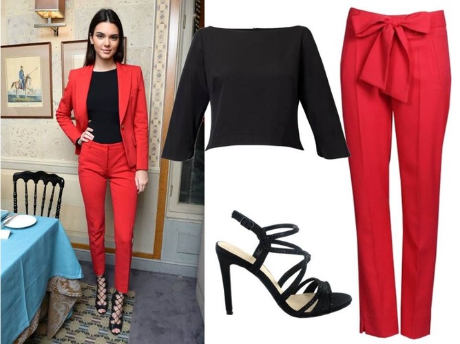 STYLIZACJE sióstr Kardashian: bluzka, spodnie-Midori Feminine Fashion/midori.pl, buty-Menbur/menbur.pl