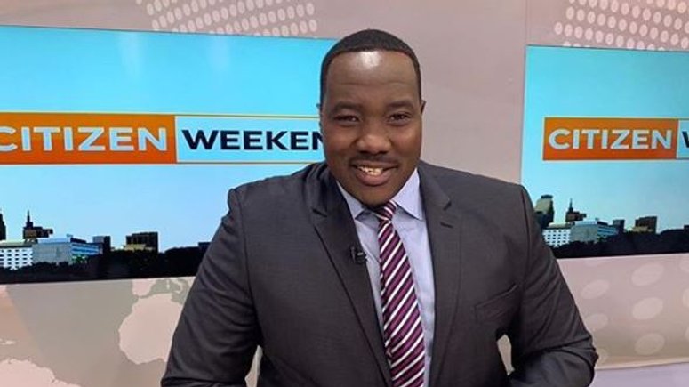 Emotional Willis Raburu takes a break from Citizen TV