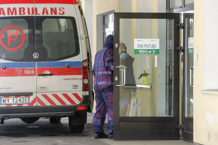 Pacjentka Pomorskiego Centrum Chorób Zakaźnych i Gruźlicy