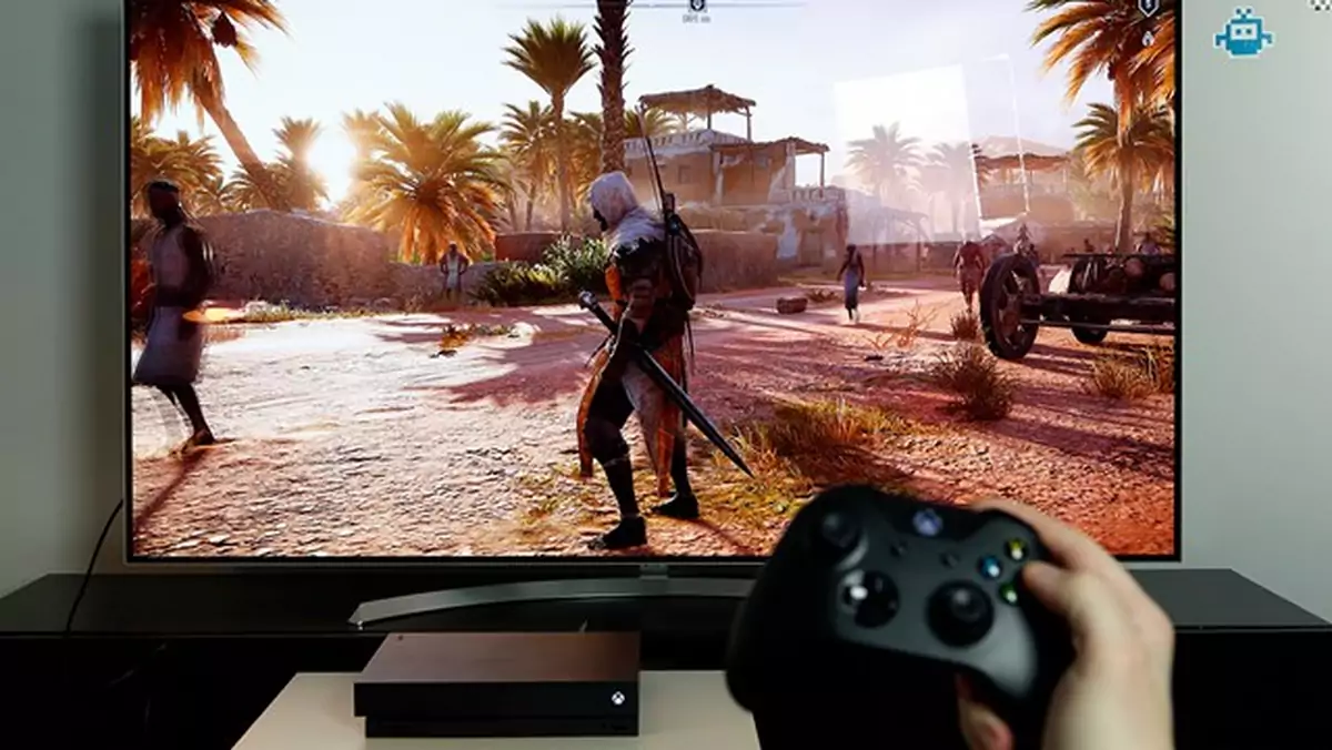 Assassin's Creed: Origins porównanie grafiki na Xboksie One X i PS4 Pro