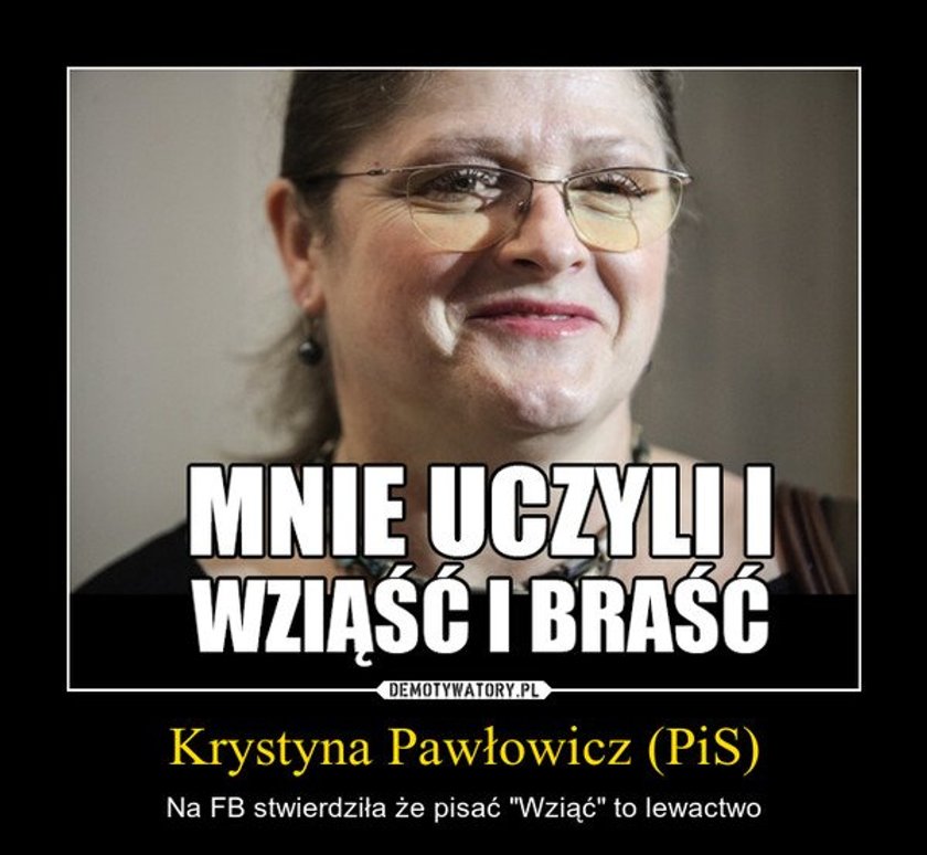 Memy o Krystynie Pawłowicz