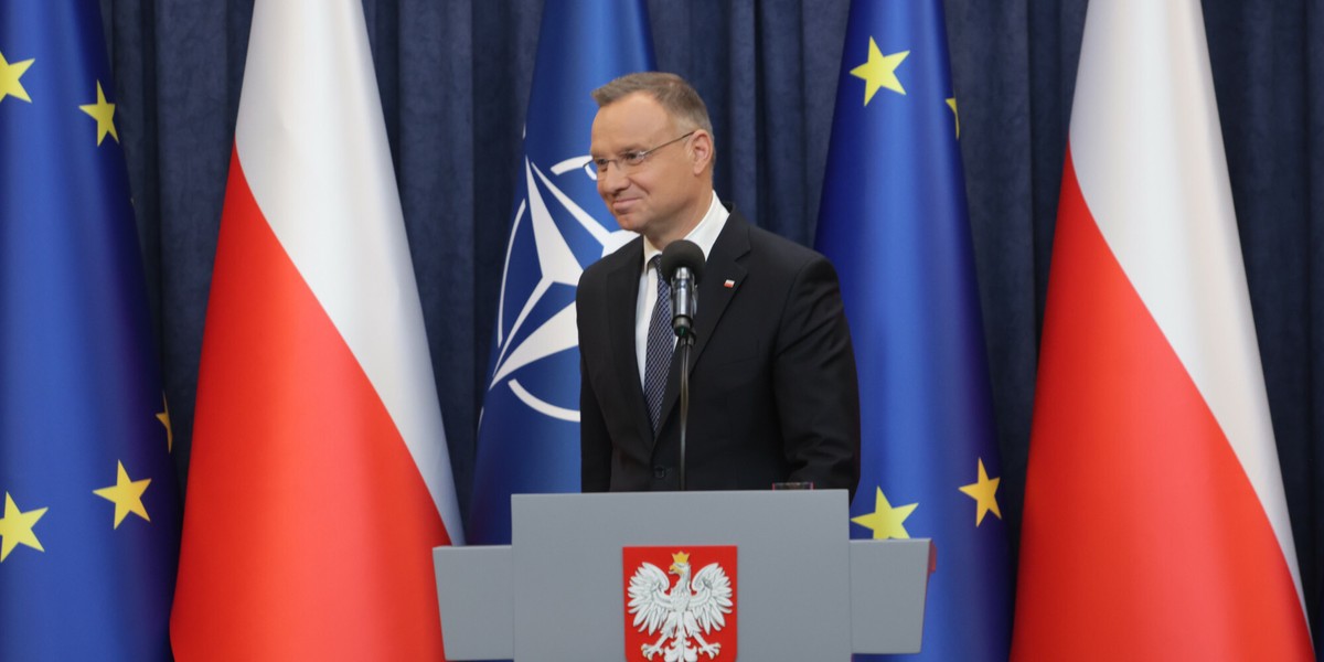 Prezydent Andrzej Duda.