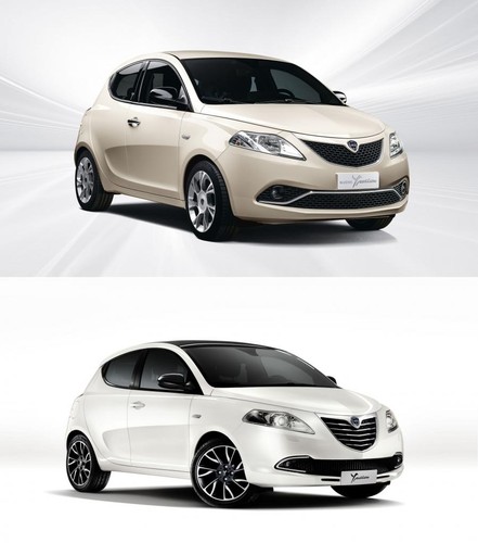 Lancia ypsilon: nowa u góry i 'stara' u dołu