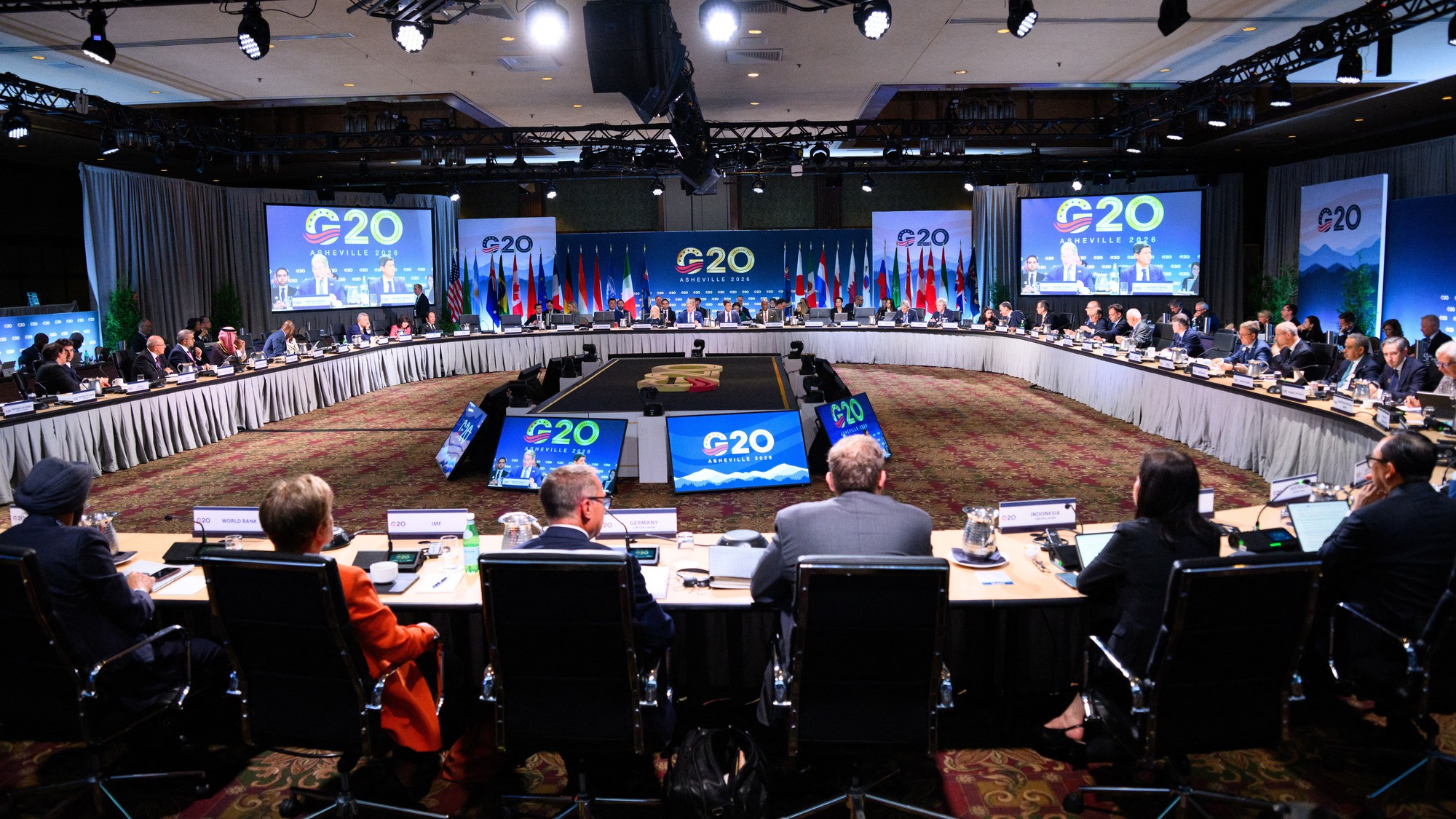 Stretnutie ministrov financií G20.