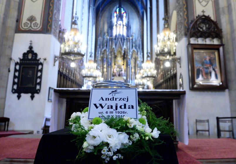Pogrzeb Andrzeja Wajdy