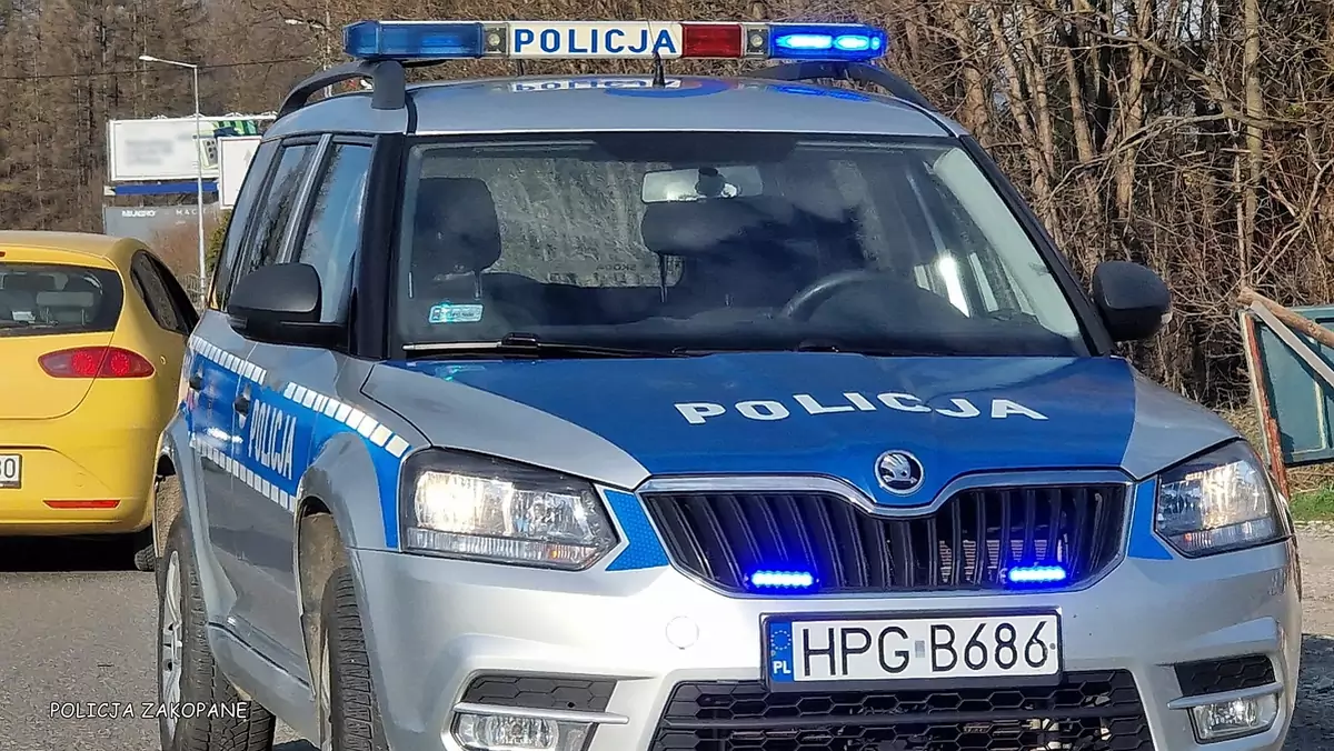 Tylko w jeden dzień policja z Zakopanego ukarała ponad 100 kierowców