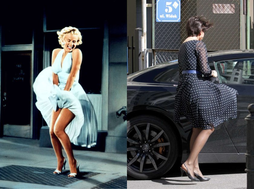 Joanna Mucha jak Marylin Monroe