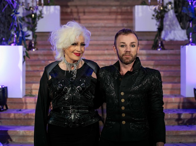 Slađana Milošević i Emerik Fransoa