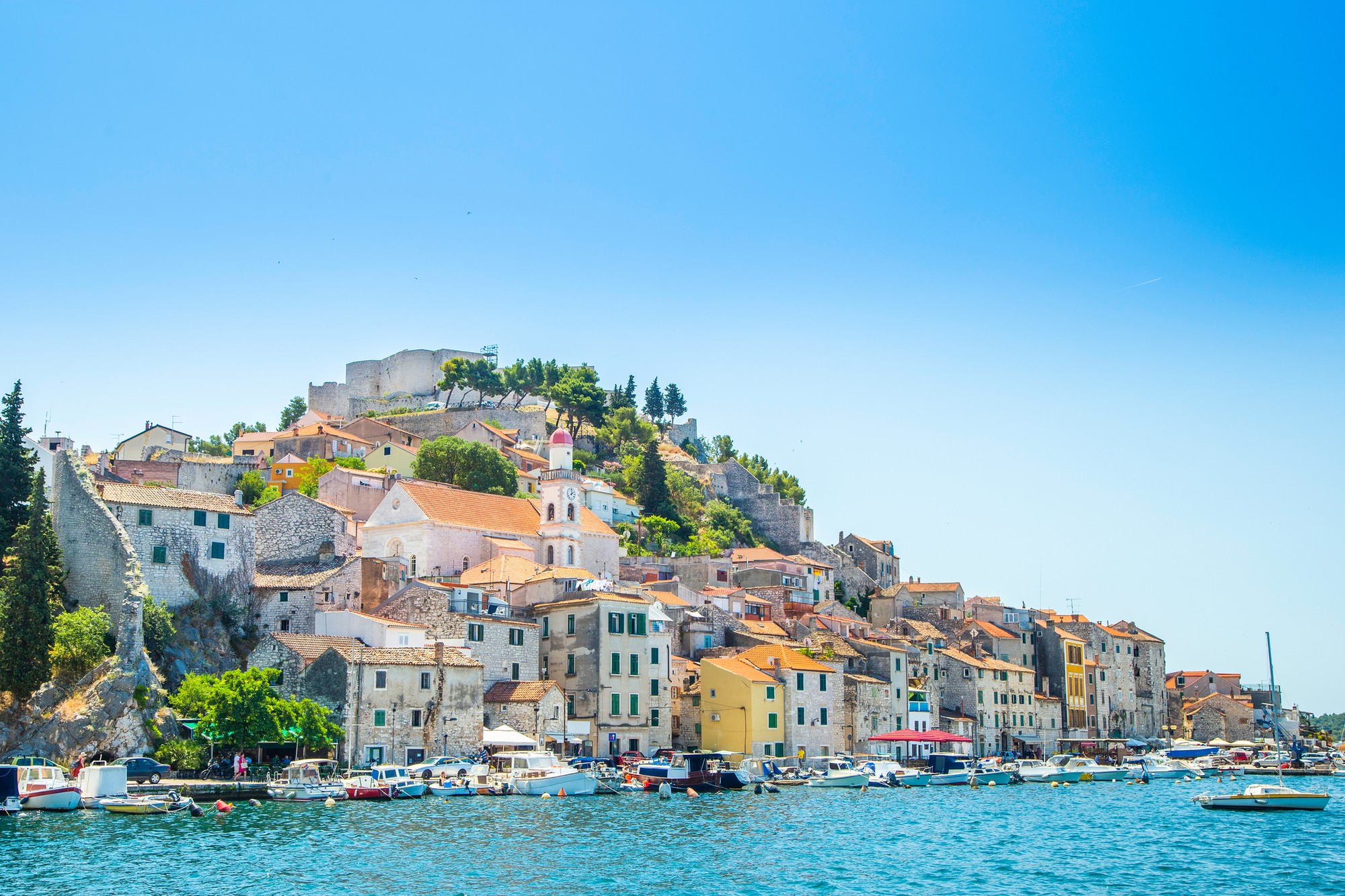 Chorvátske mesto Šibenik (ilustračné foto).