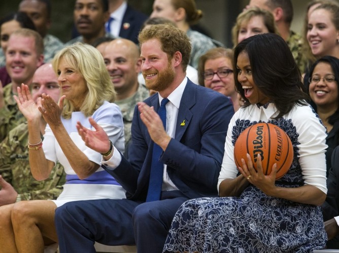 Michelle Obama; książę Harry