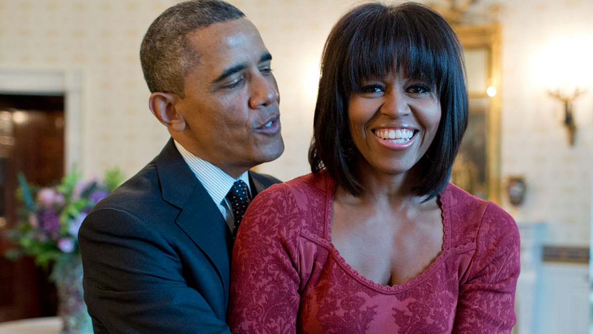 Michelle i Barack Obamowie w 2013 r.