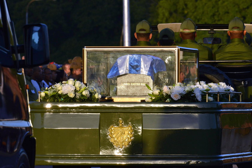 Uroczystości pogrzebowe Fidela Castro