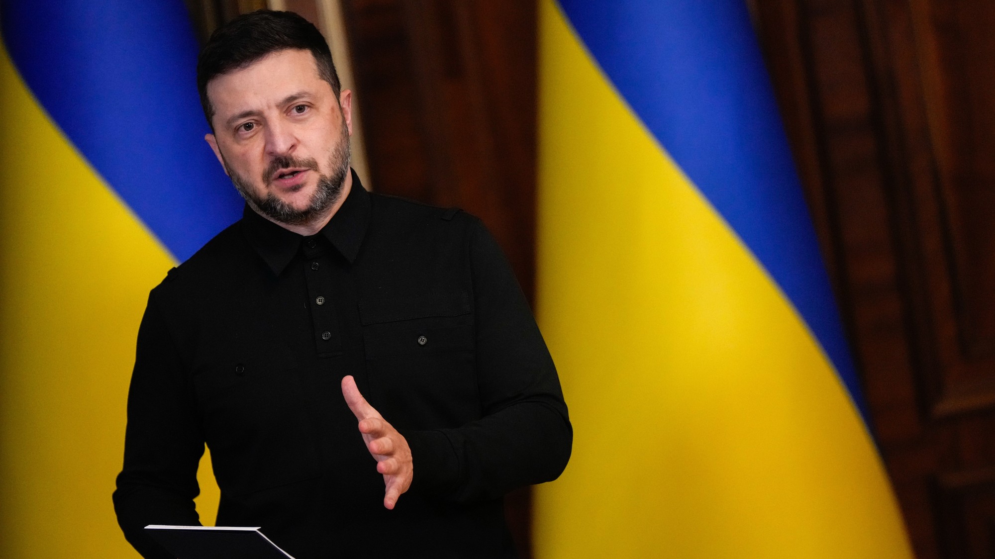Ukrajinský prezident Volodymyr Zelenskyj.