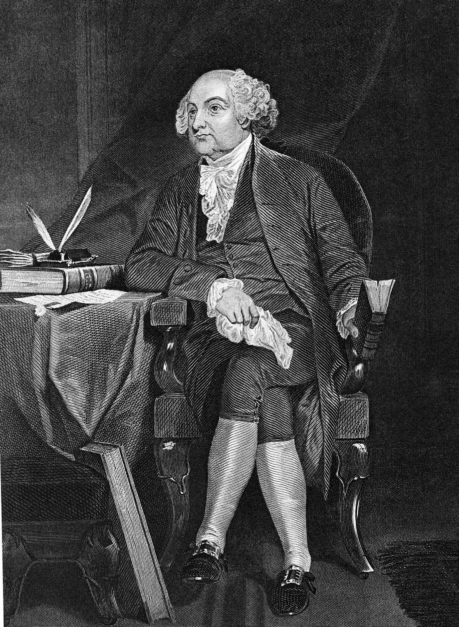John Adams, drugi prezydent USA w latach 1797-1801
