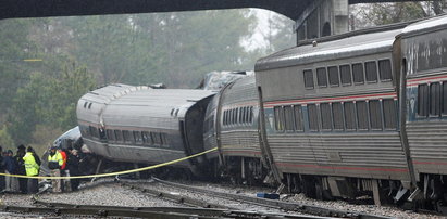 Katastrofa kolejowa w Stanach. Są zabici i ponad stu rannych