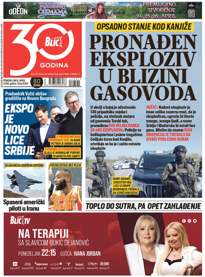 NASLOVNA BLIC
