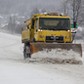 Śnieg opady śniegu zima mróz pogoda