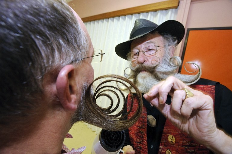 European Beard and Moustache championships in Wittersdorf