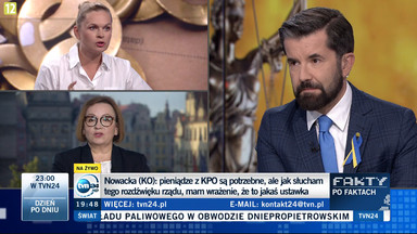 Prowadzący TVN24 wytknął błąd Annie Zalewskiej. Na moment zapadła cisza